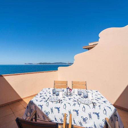 Sea Front Terrace Marco Polo Apartment Алгеро Екстериор снимка