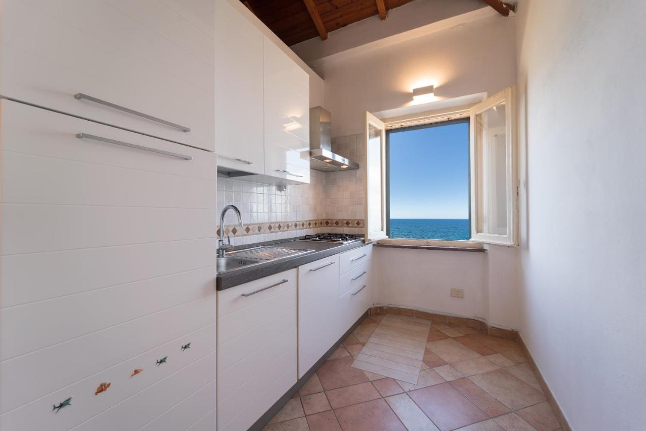 Sea Front Terrace Marco Polo Apartment Алгеро Екстериор снимка