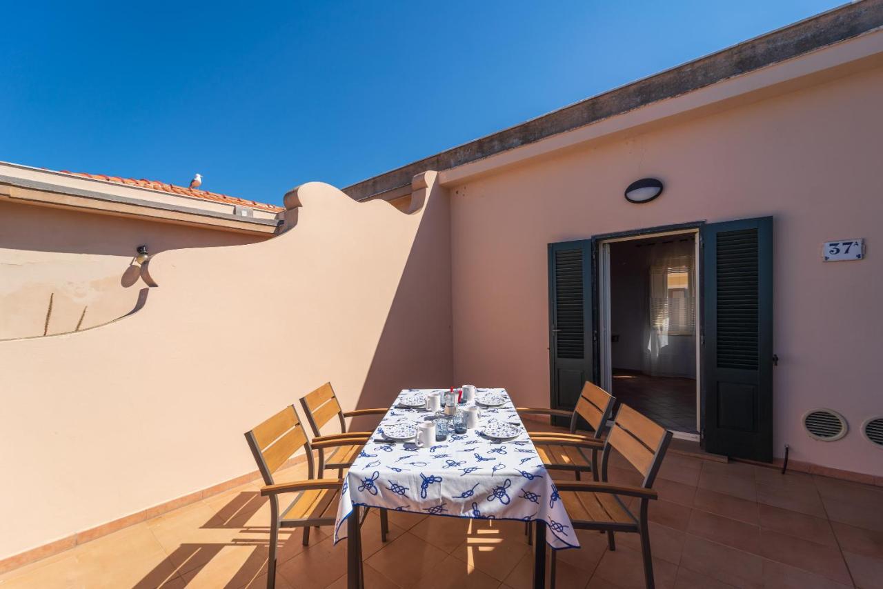 Sea Front Terrace Marco Polo Apartment Алгеро Екстериор снимка